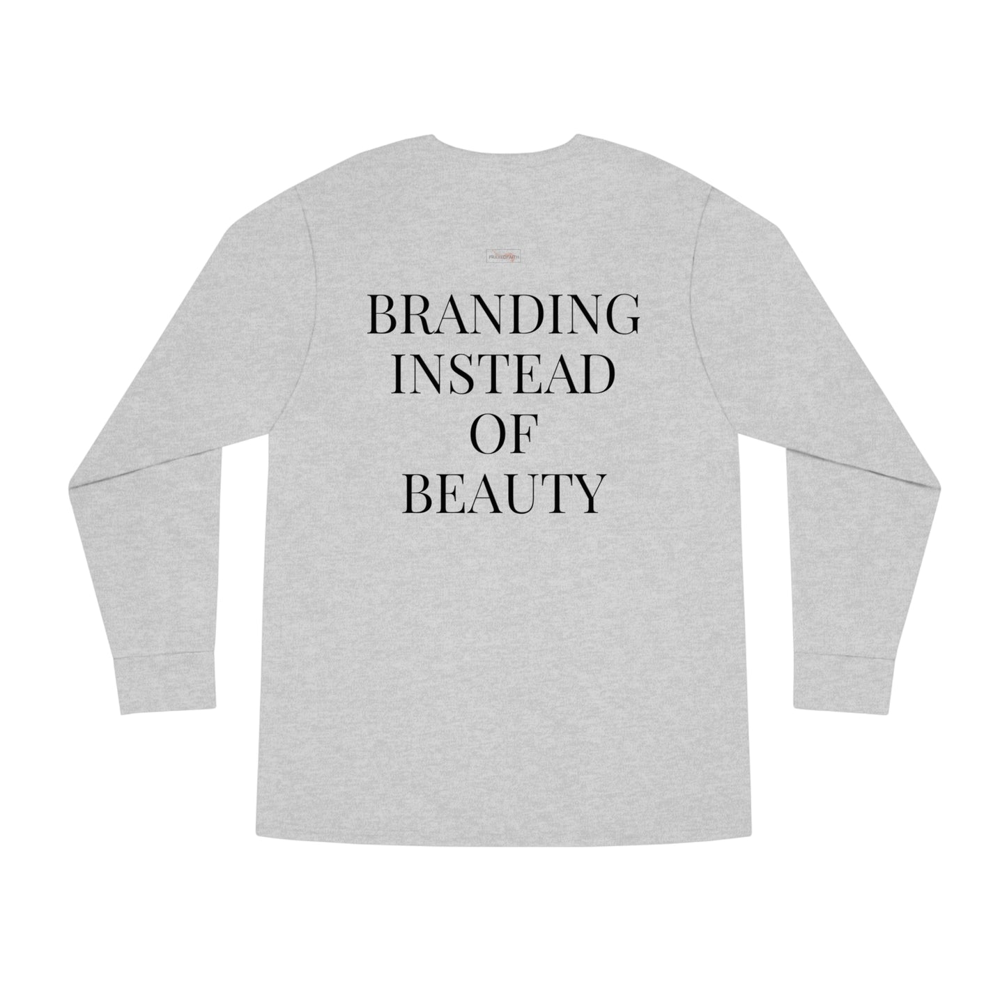 Branded Back Premium Long Sleeve Tee