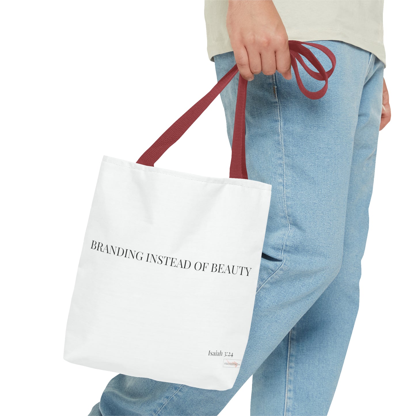 White Tote Bag