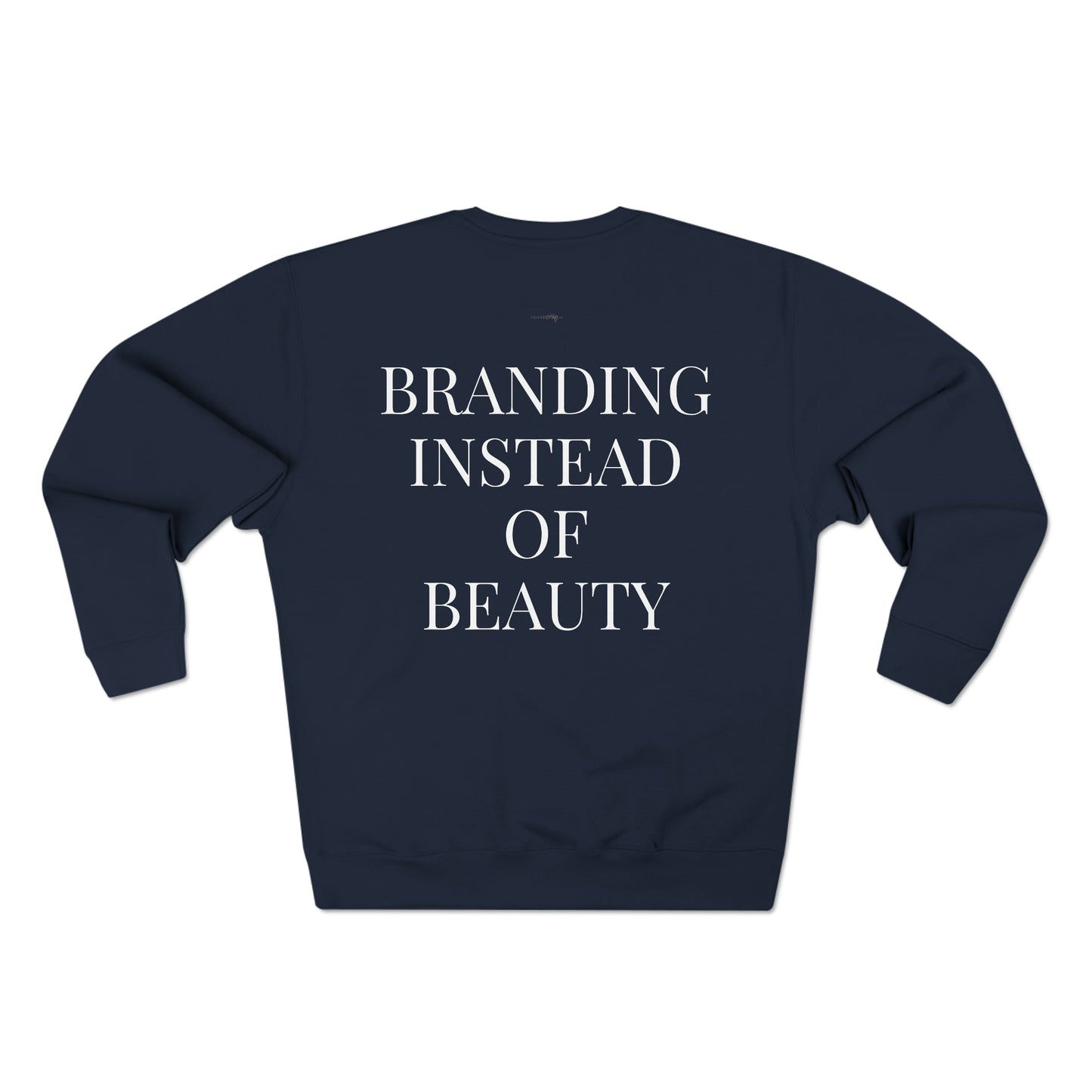 Branded Back Premium Crewneck Sweatshirt