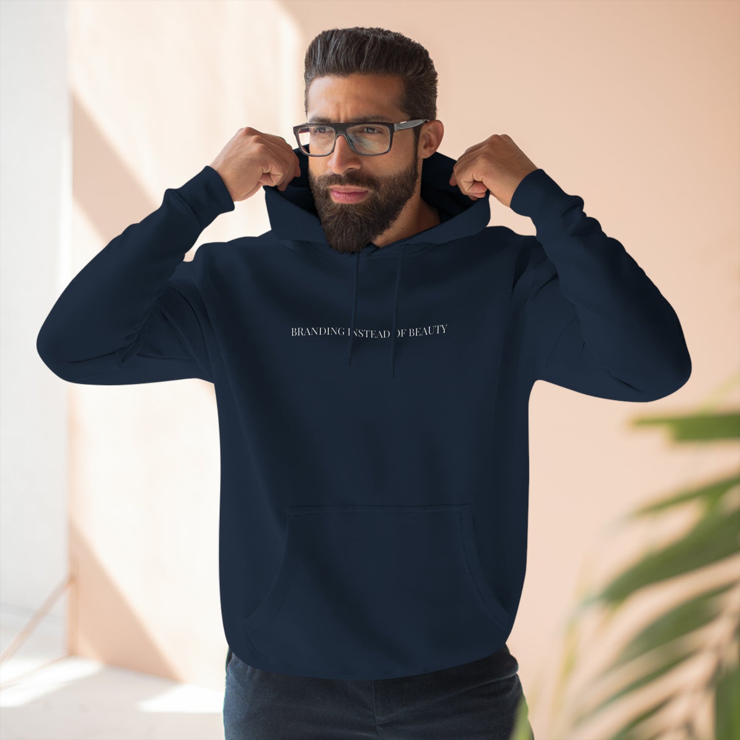 Branded Front Premium Hoodie