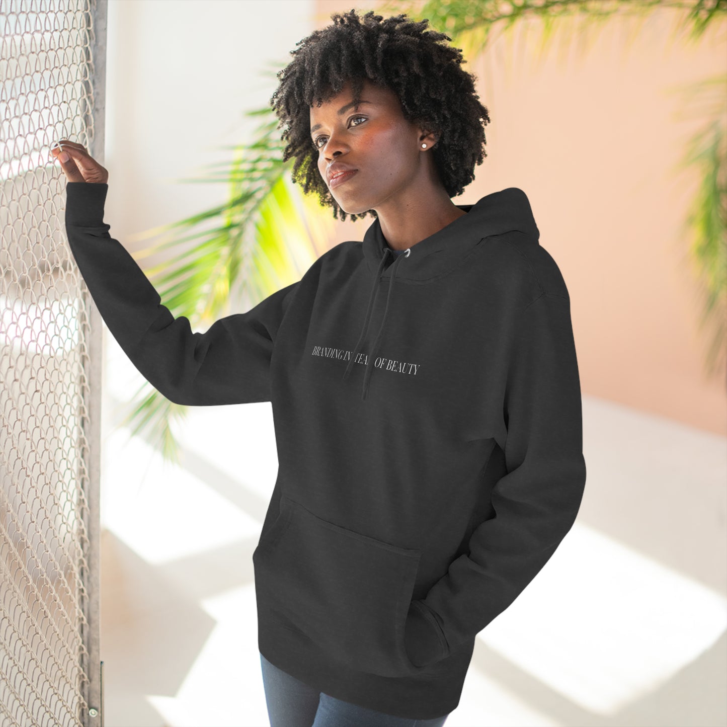 Branded Front Premium Hoodie