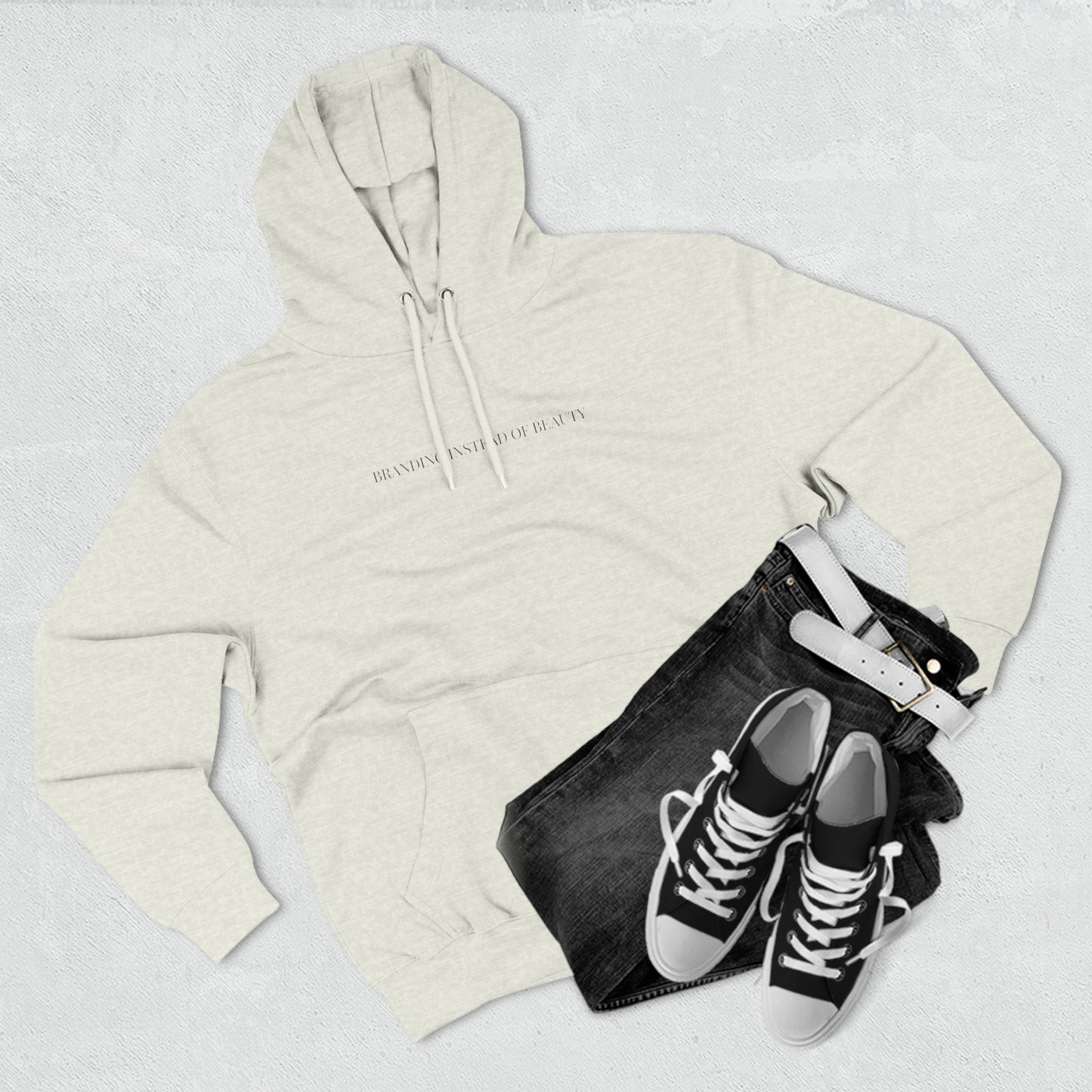 Branded Front Premium Hoodie