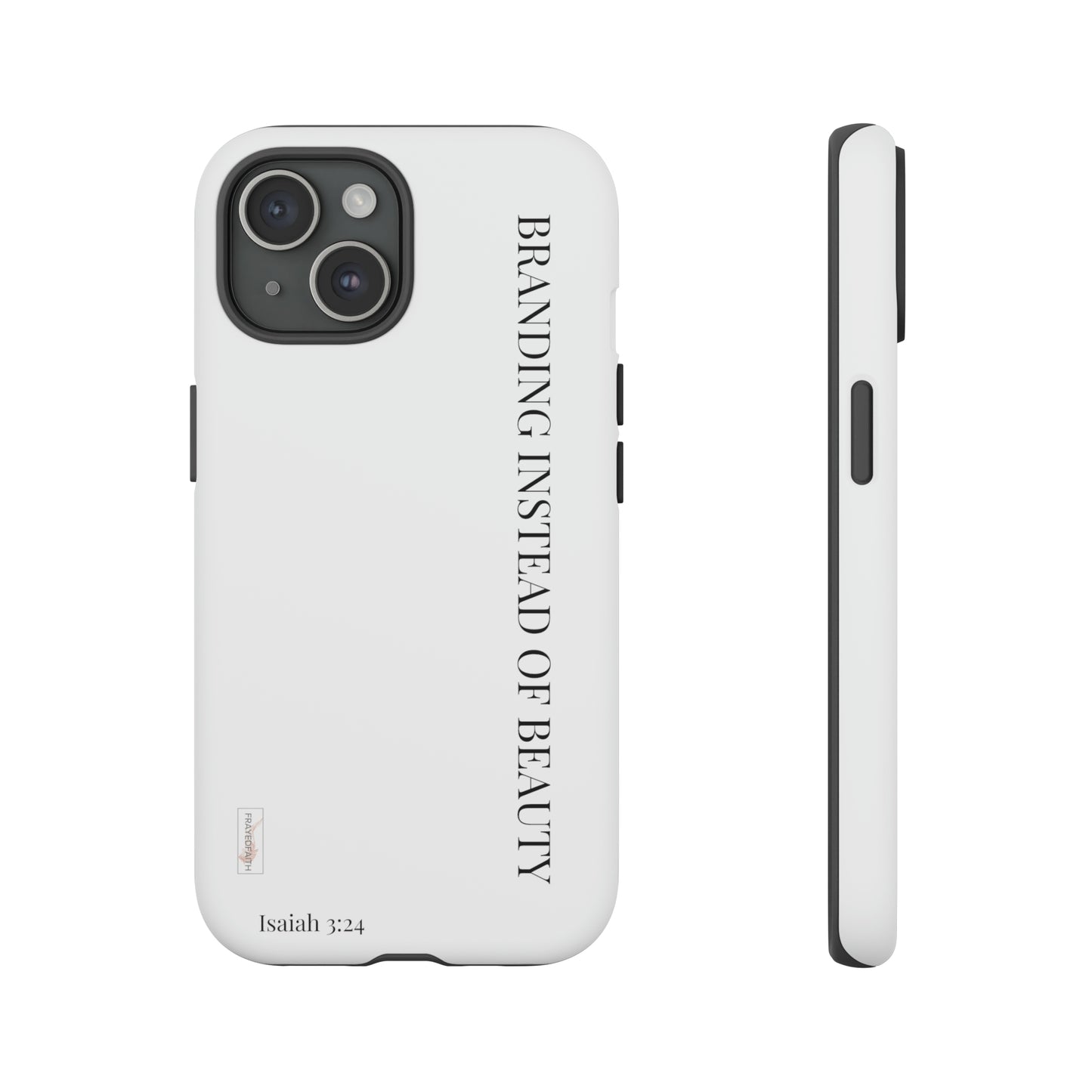 Tough Cases in White (iphone/galaxy devices)