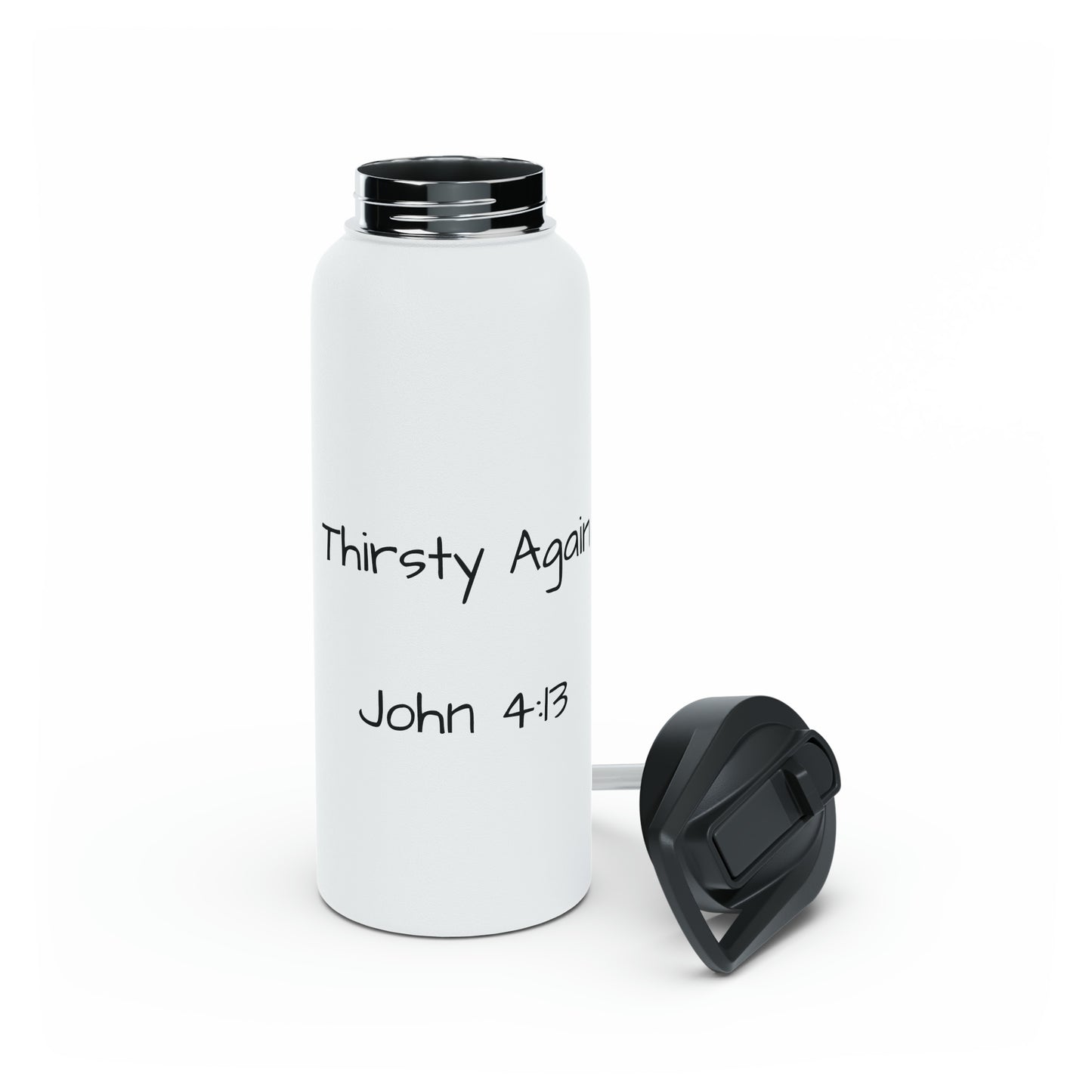 Stainless Steel Water Bottle (John 4:13)