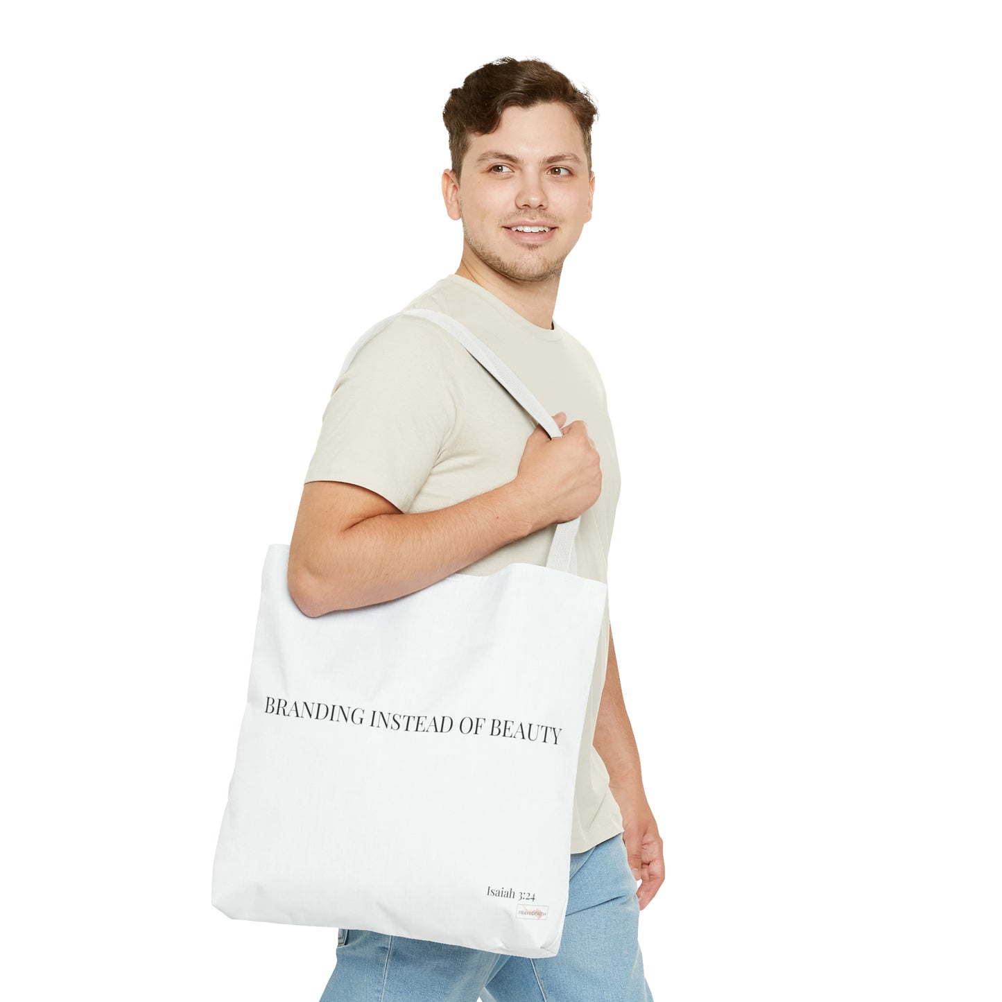 White Tote Bag