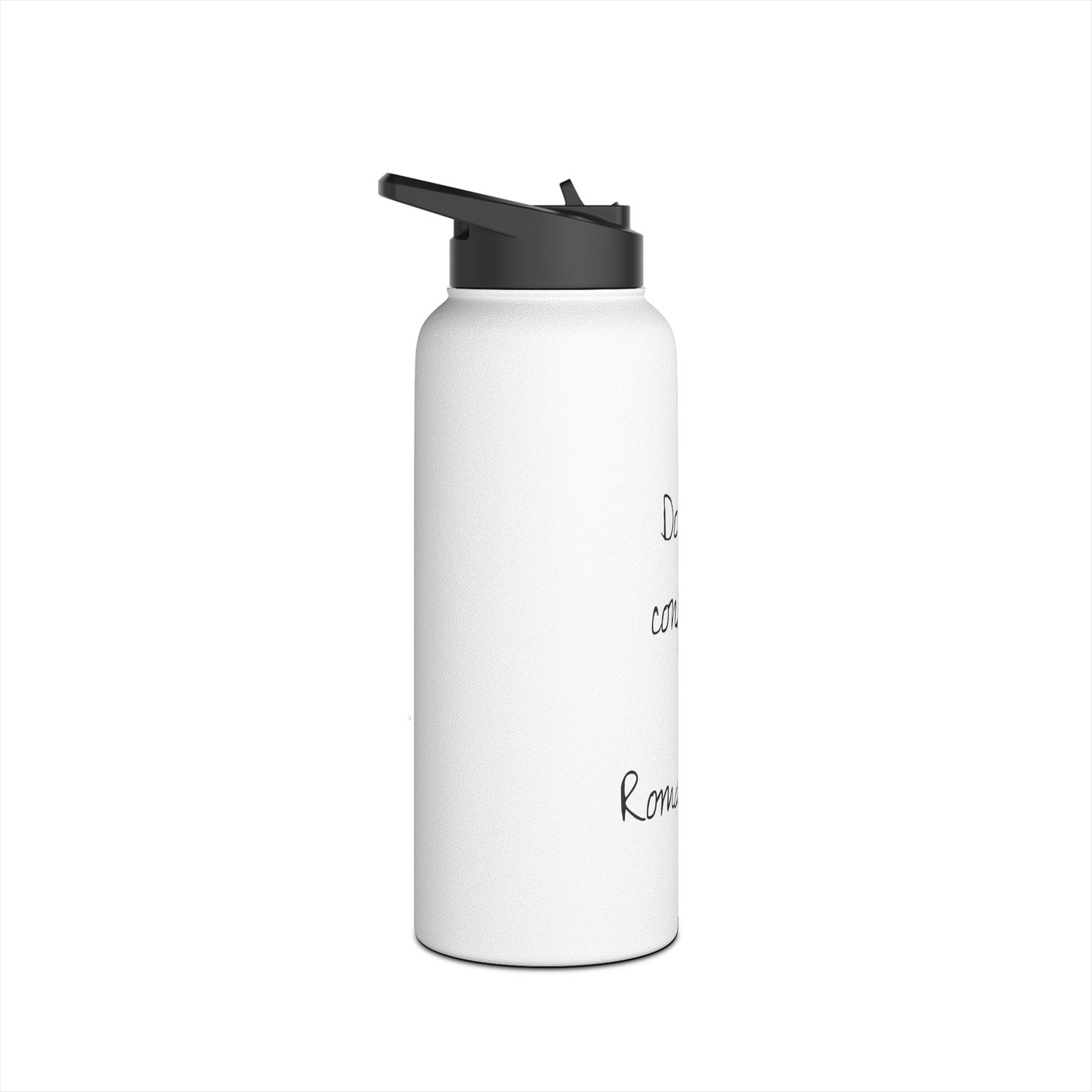 Stainless Steel Water Bottle (Romans 12:2)