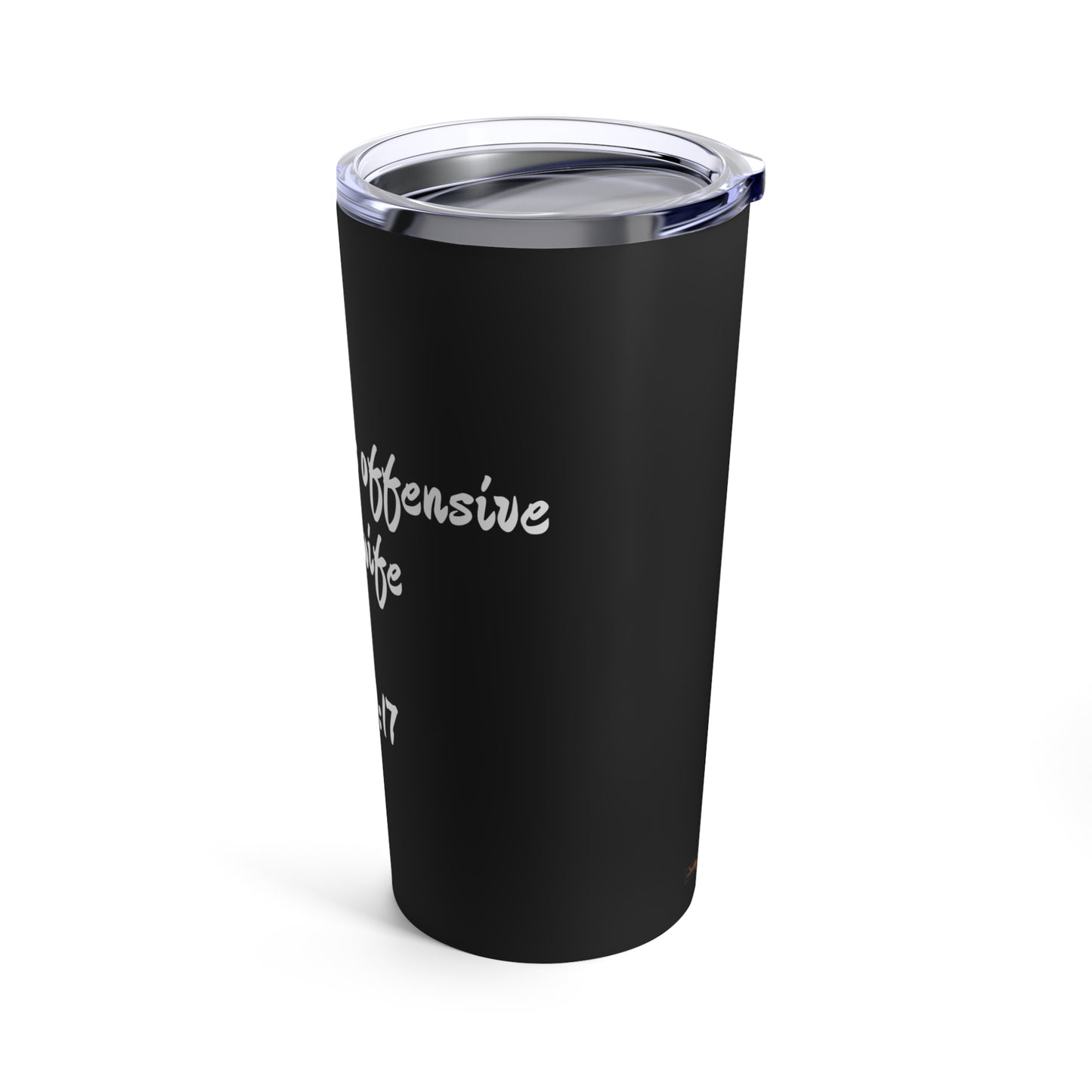 Tumbler 20oz (Job19:17)