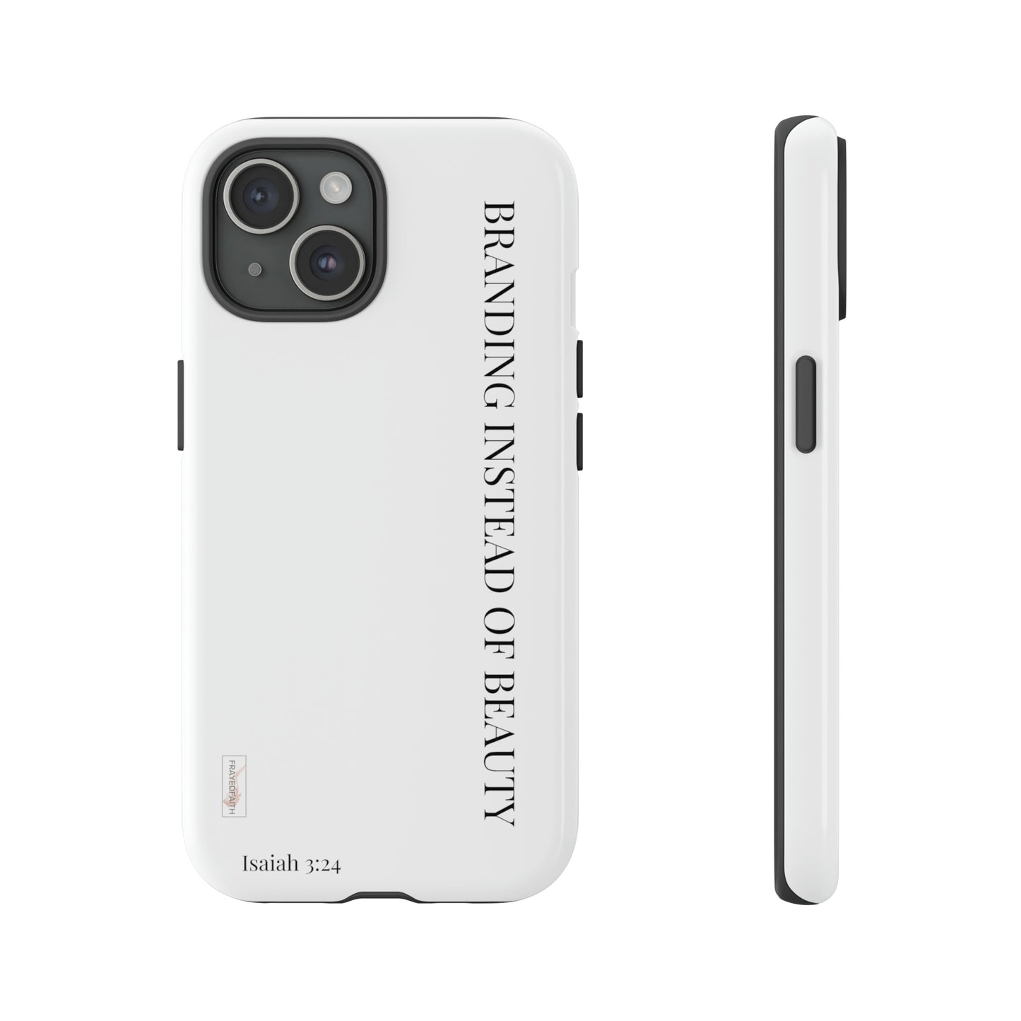 Tough Cases in White (iphone/galaxy devices)