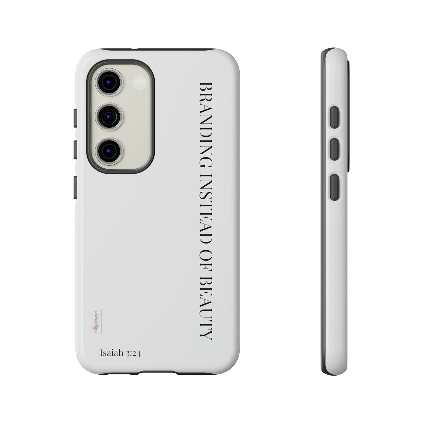 Tough Cases in White (iphone/galaxy devices)