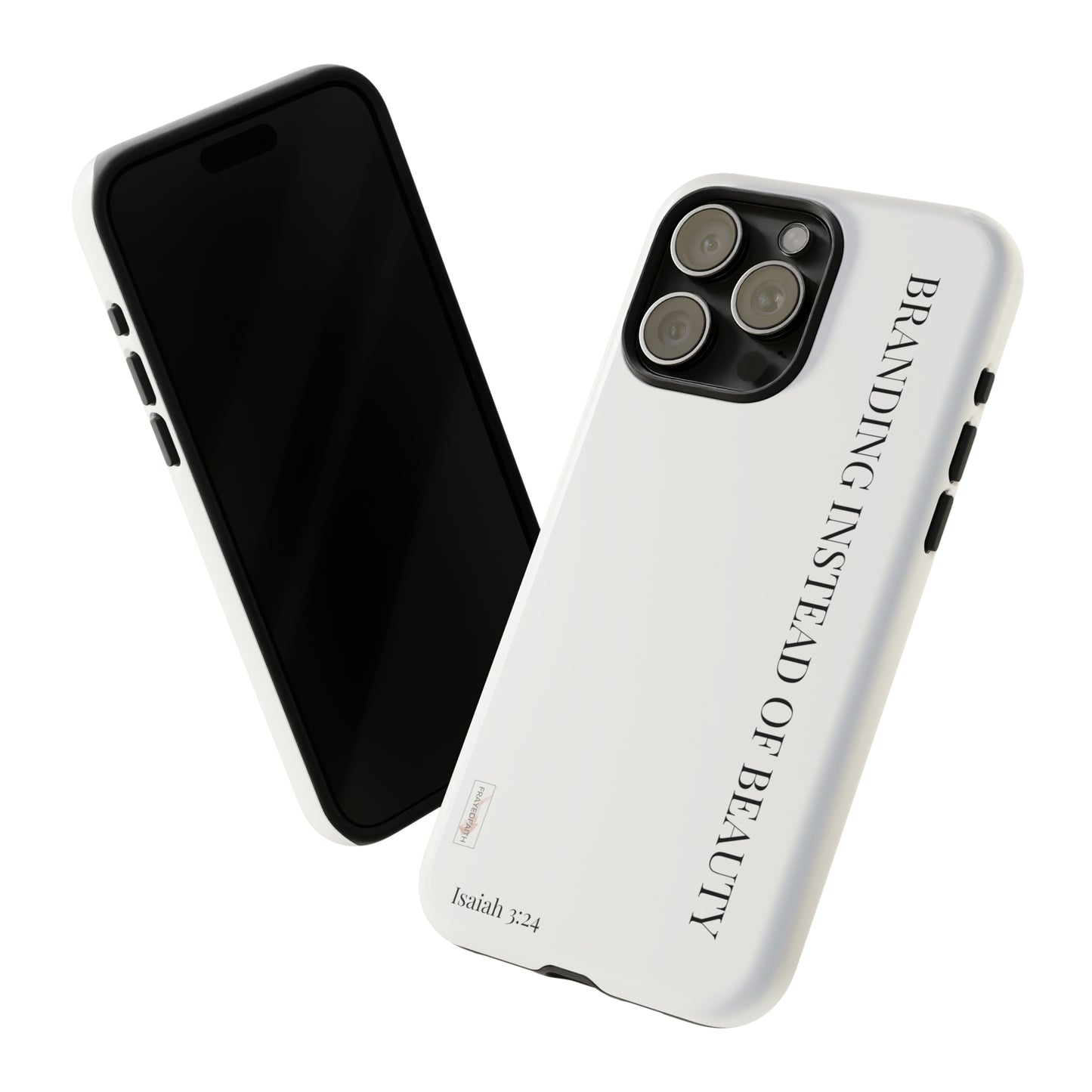 Tough Cases in White (iphone/galaxy devices)