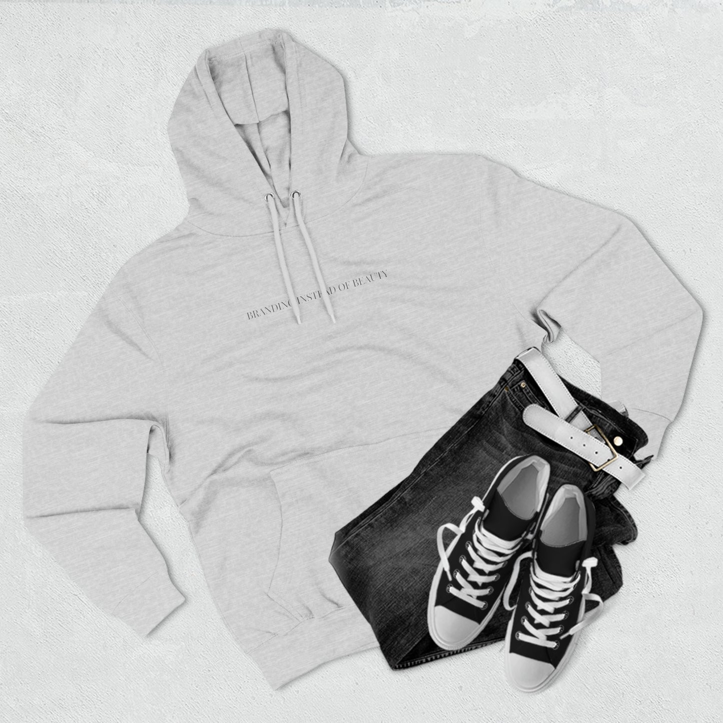 Branded Front Premium Hoodie