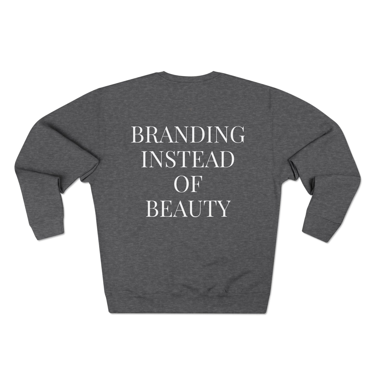 Branded Back Premium Crewneck Sweatshirt