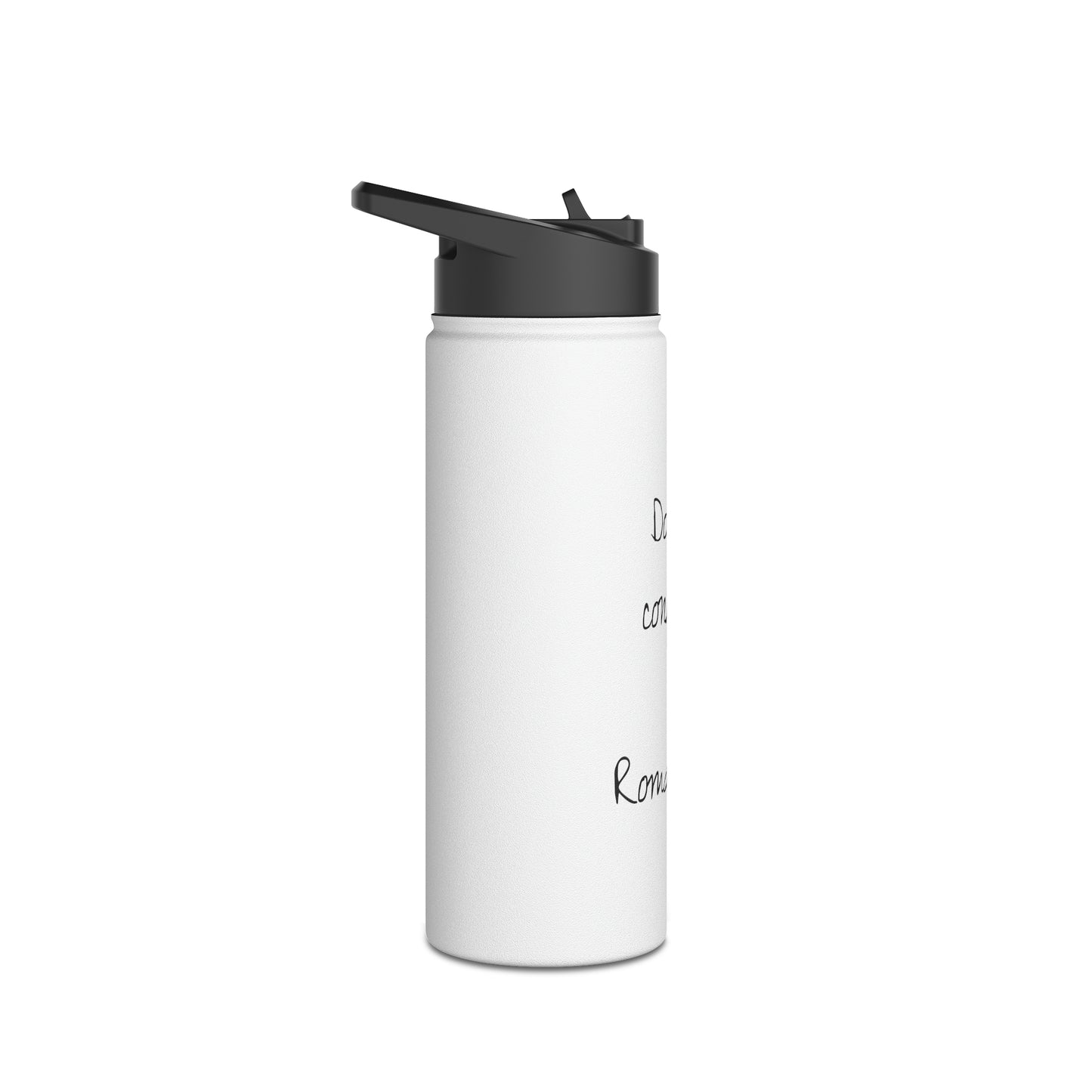 Stainless Steel Water Bottle (Romans 12:2)