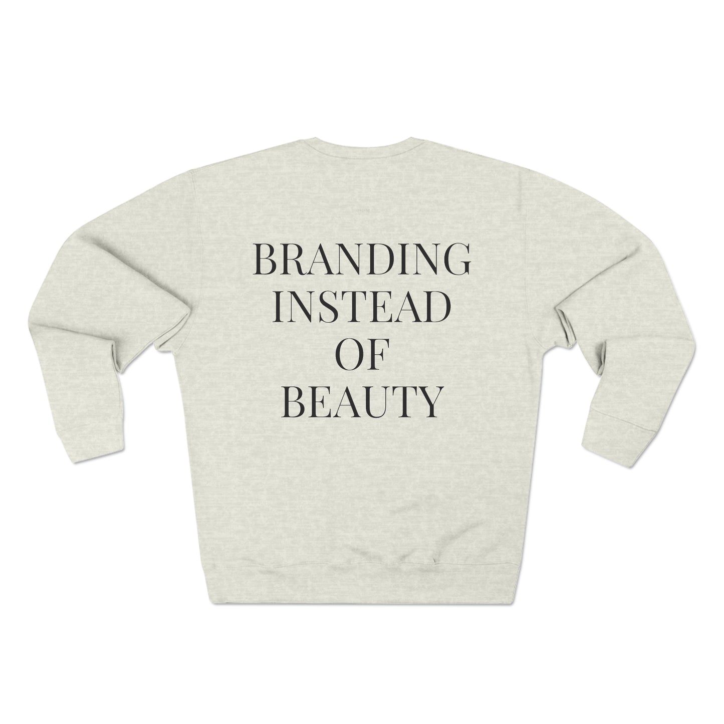 Branded Back Premium Crewneck Sweatshirt