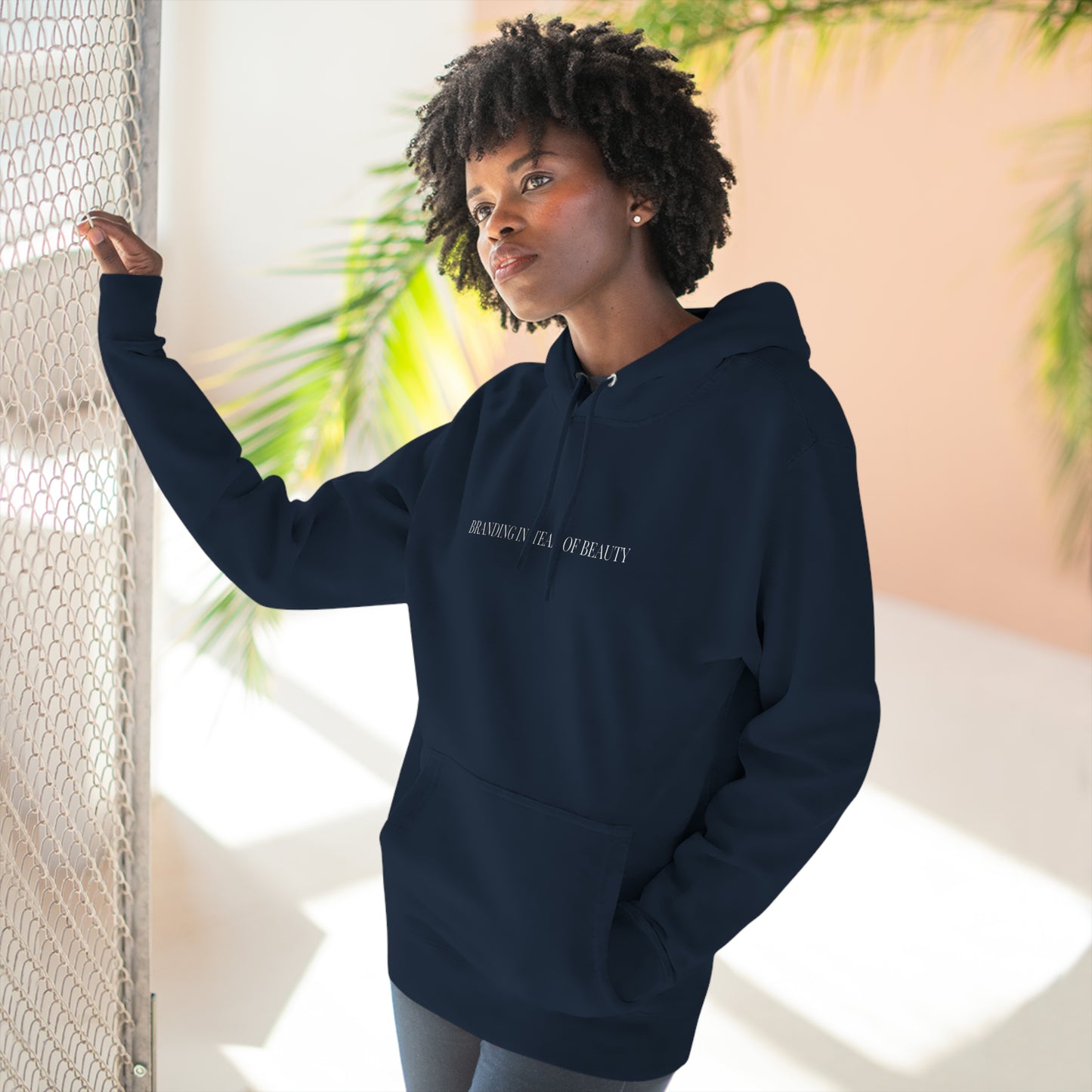 Branded Front Premium Hoodie