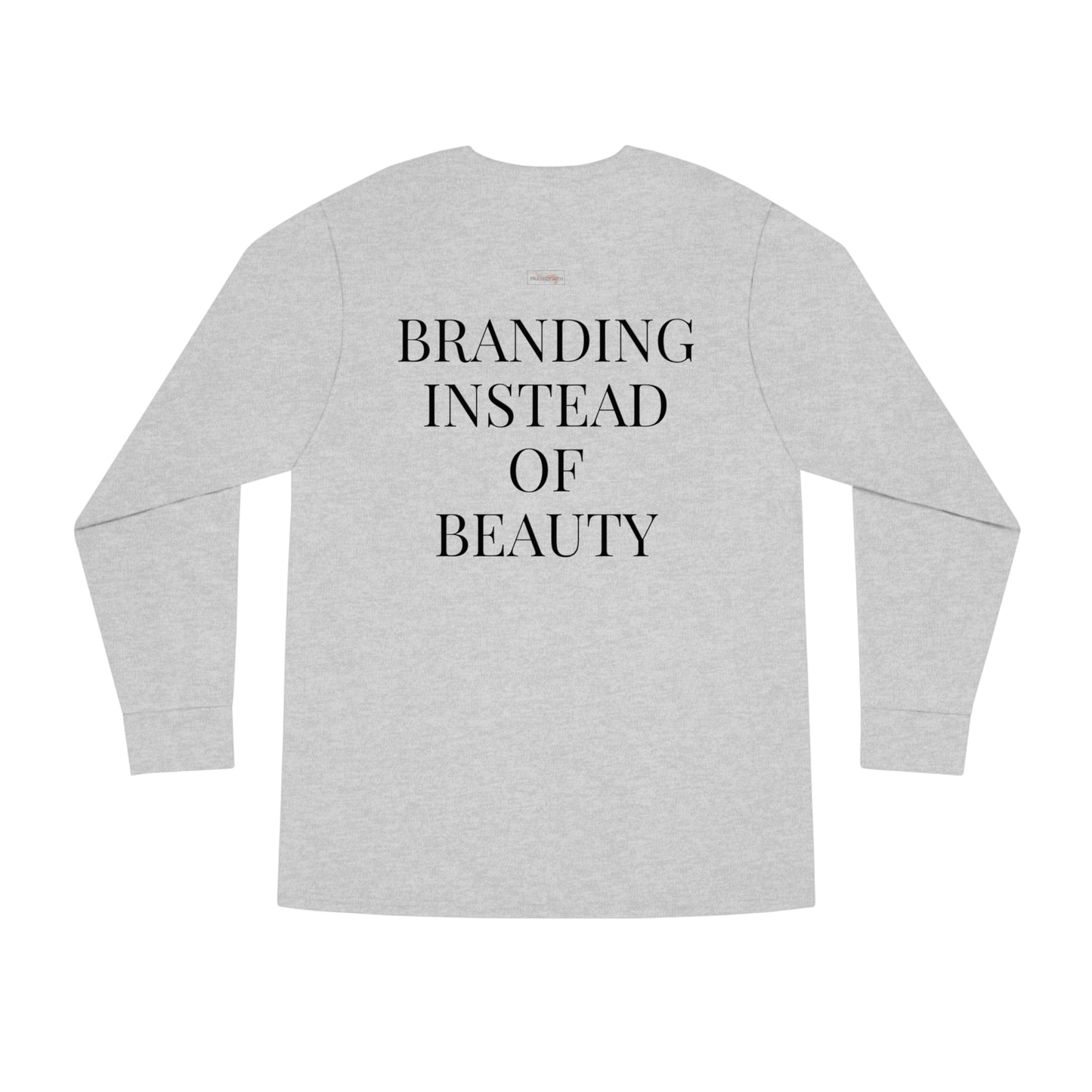 Branded Back Premium Long Sleeve Tee