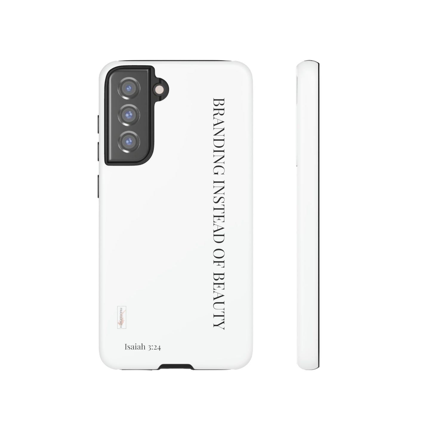 Tough Cases in White (iphone/galaxy devices)