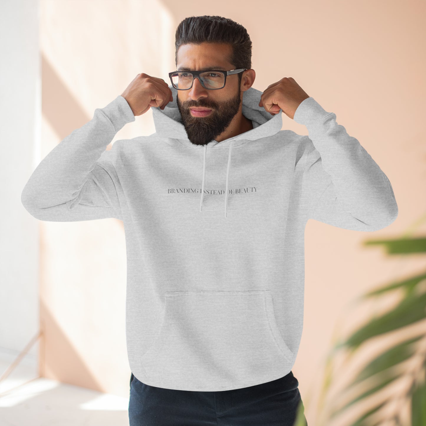 Branded Front Premium Hoodie