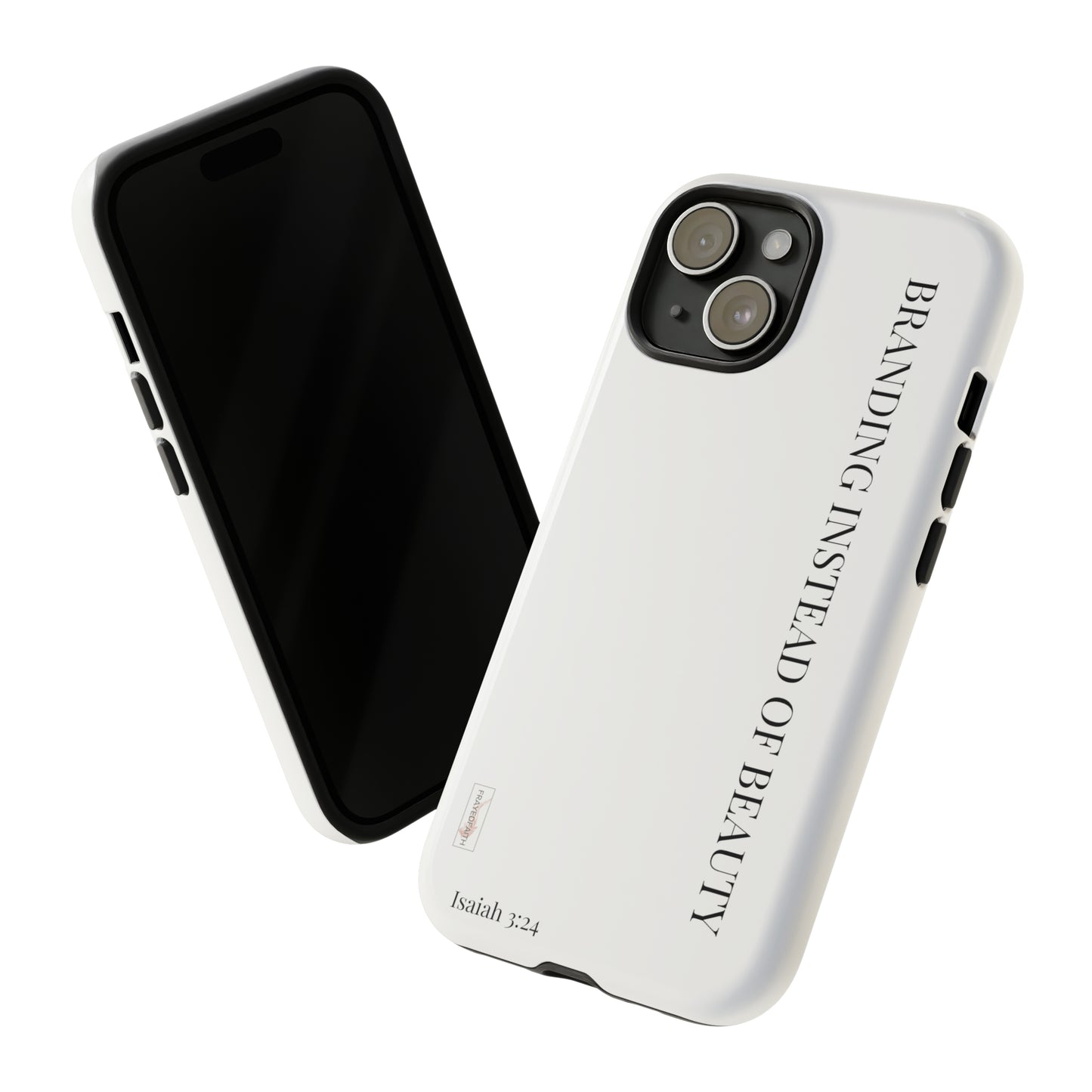 Tough Cases in White (iphone/galaxy devices)