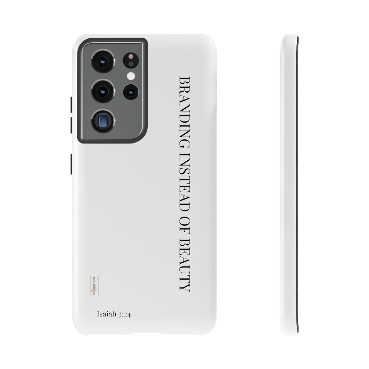 Tough Cases in White (iphone/galaxy devices)