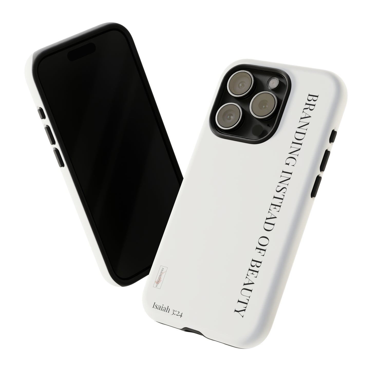 Tough Cases in White (iphone/galaxy devices)