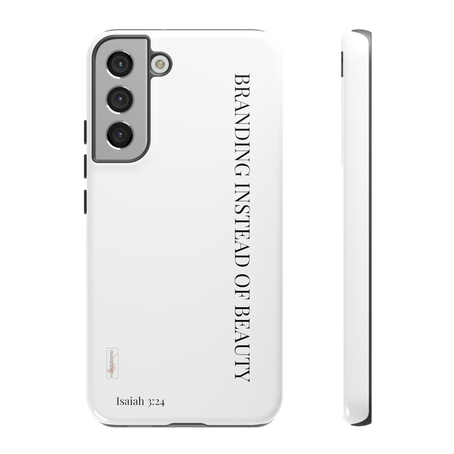 Tough Cases in White (iphone/galaxy devices)