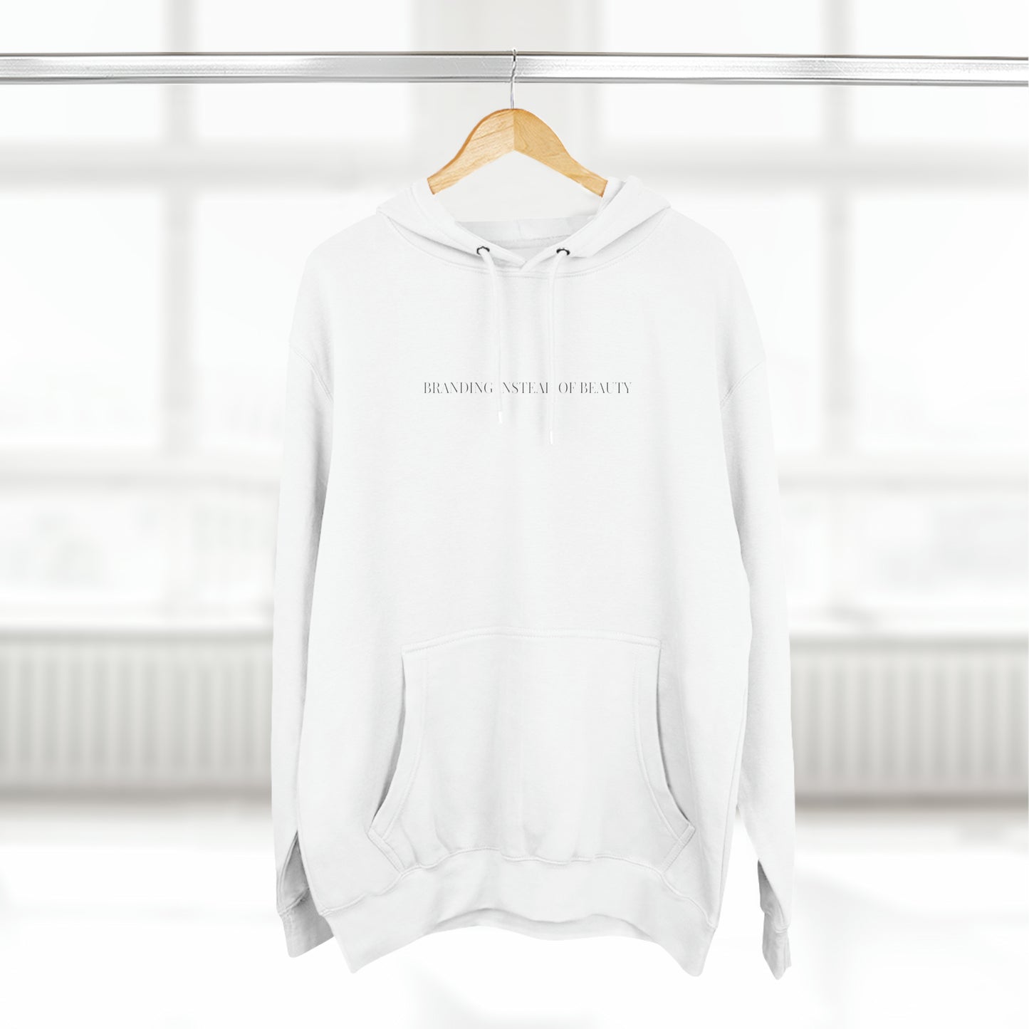 Branded Front Premium Hoodie