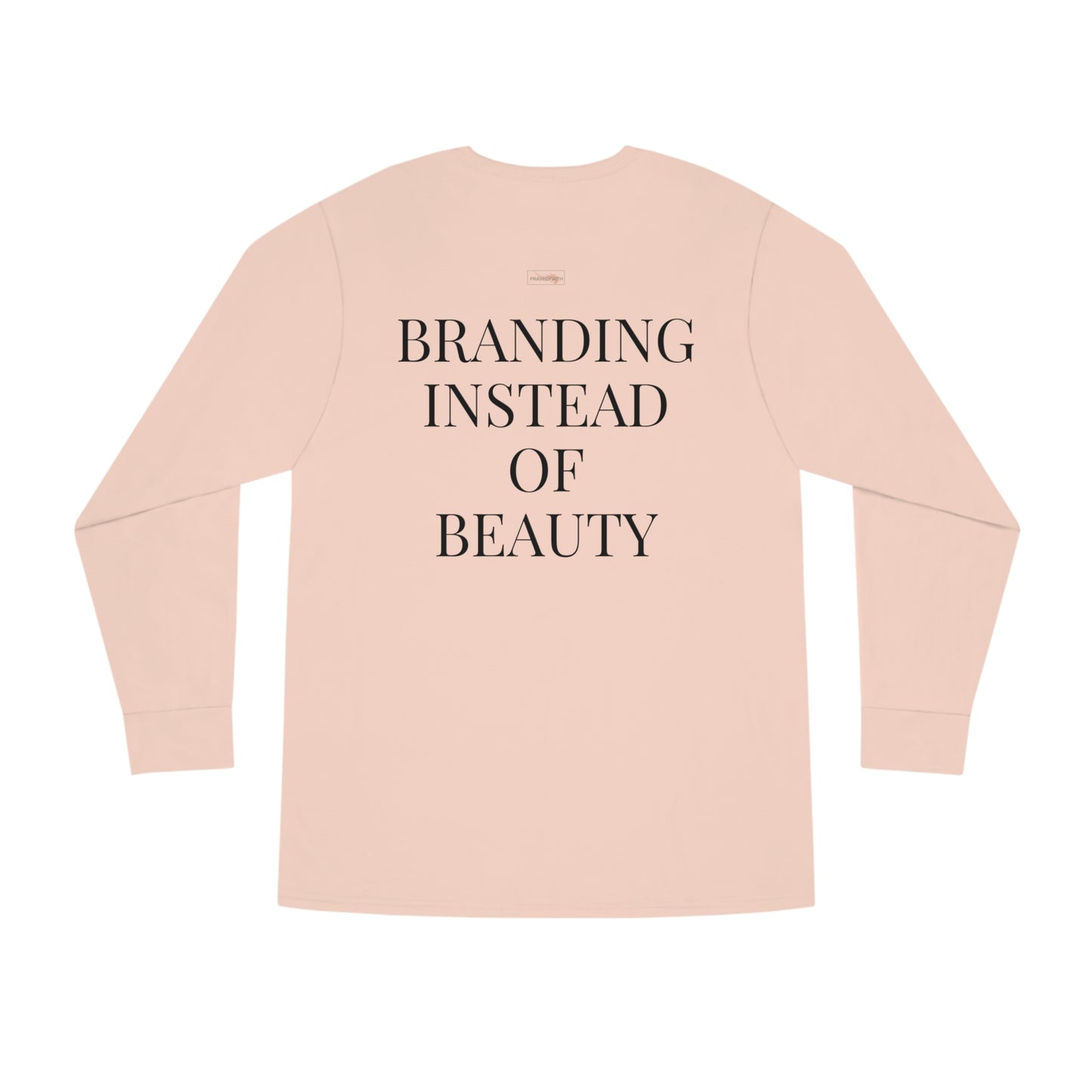 Branded Back Premium Long Sleeve Tee