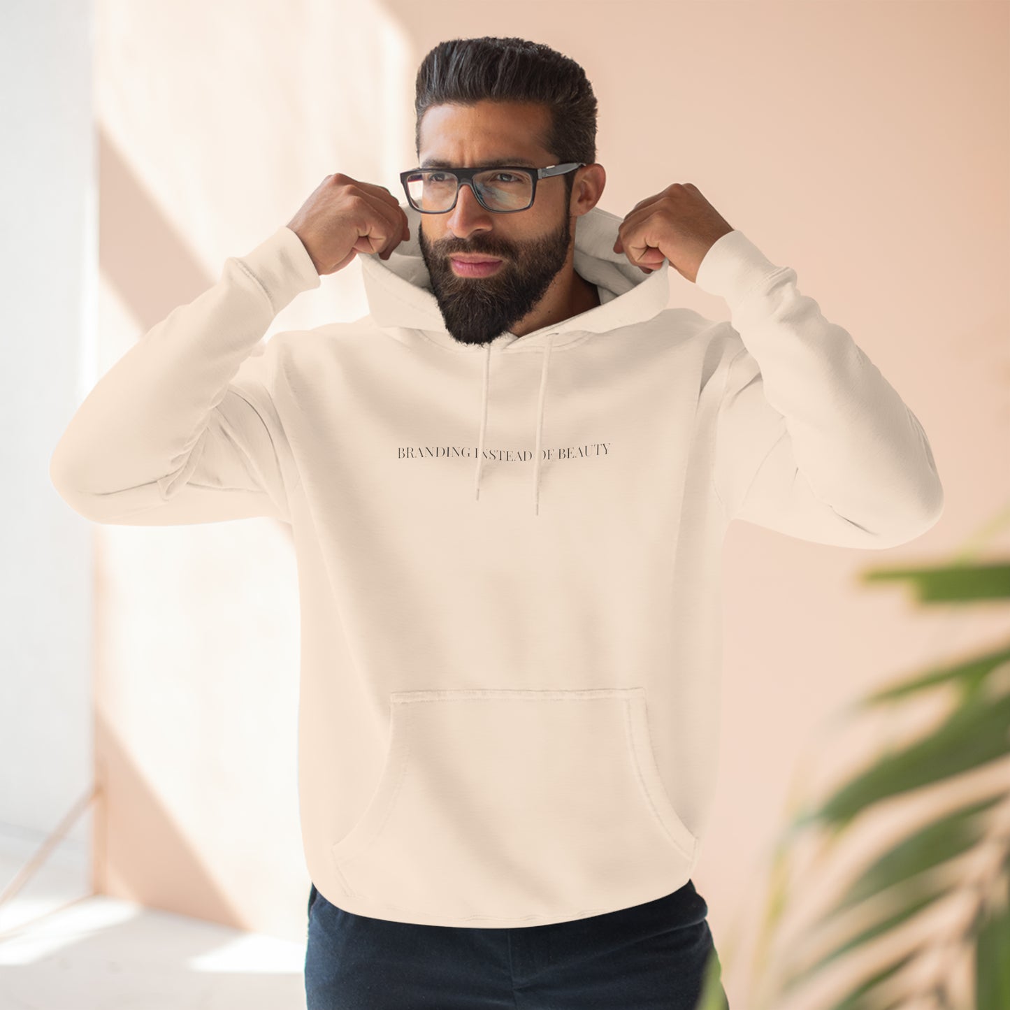 Branded Front Premium Hoodie