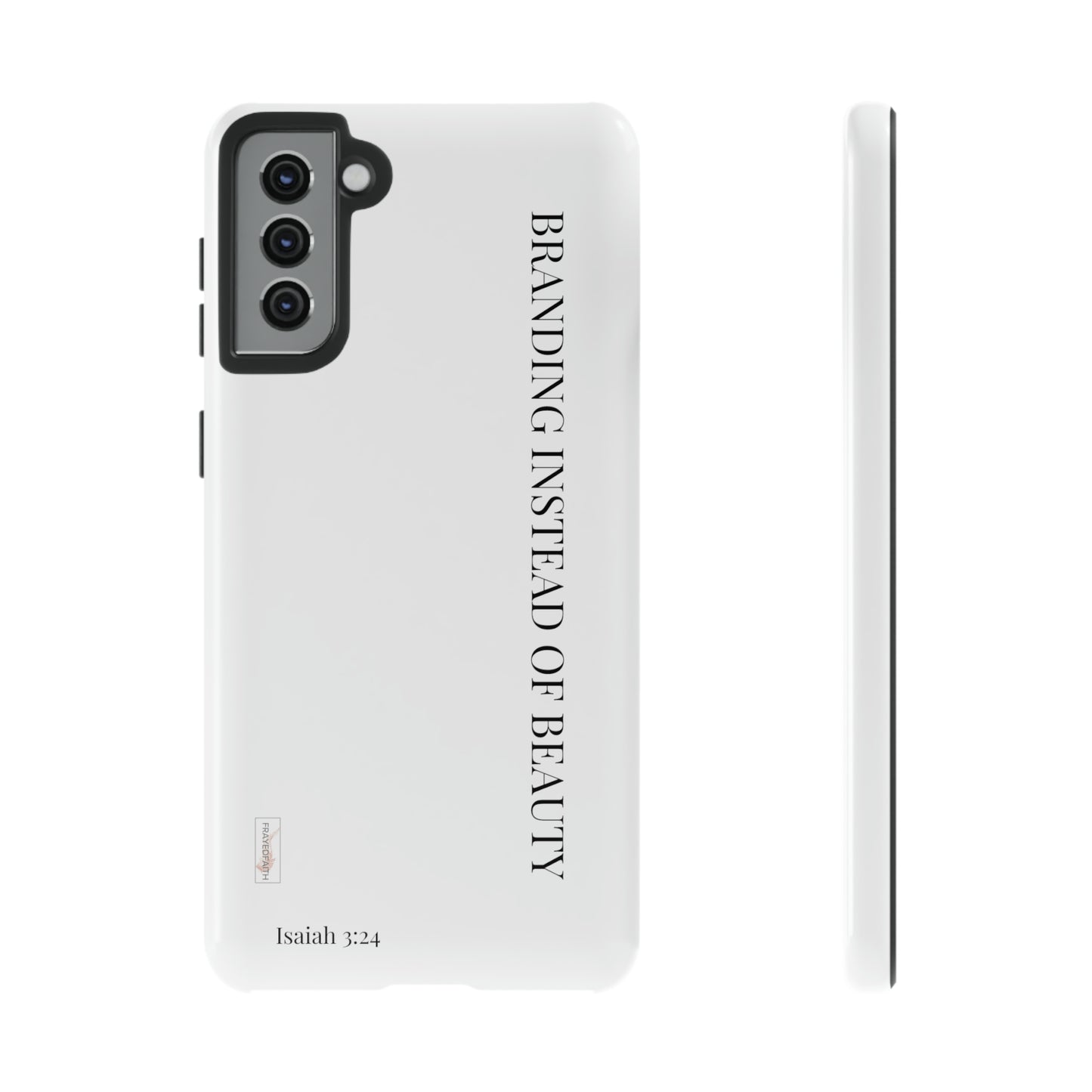 Tough Cases in White (iphone/galaxy devices)