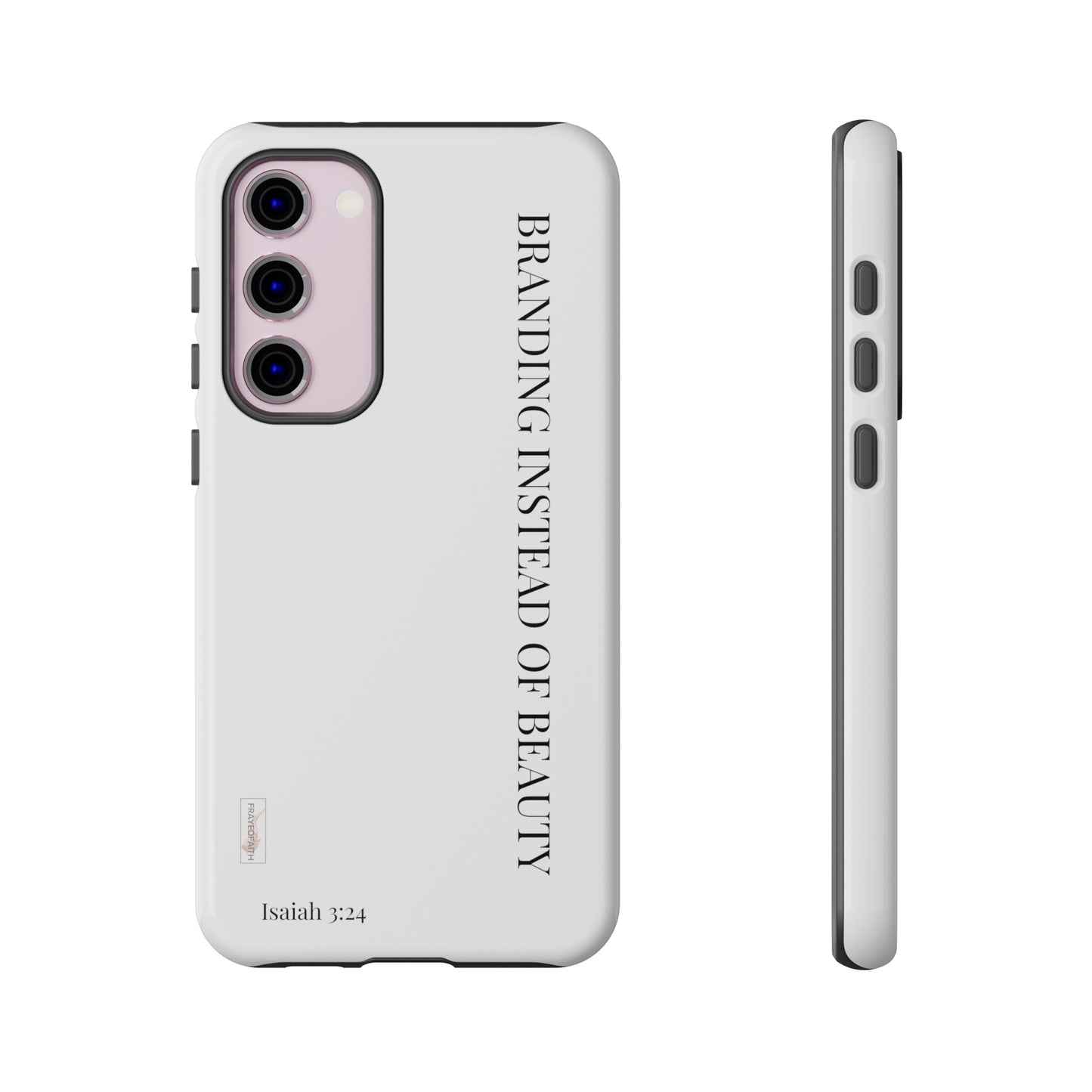 Tough Cases in White (iphone/galaxy devices)