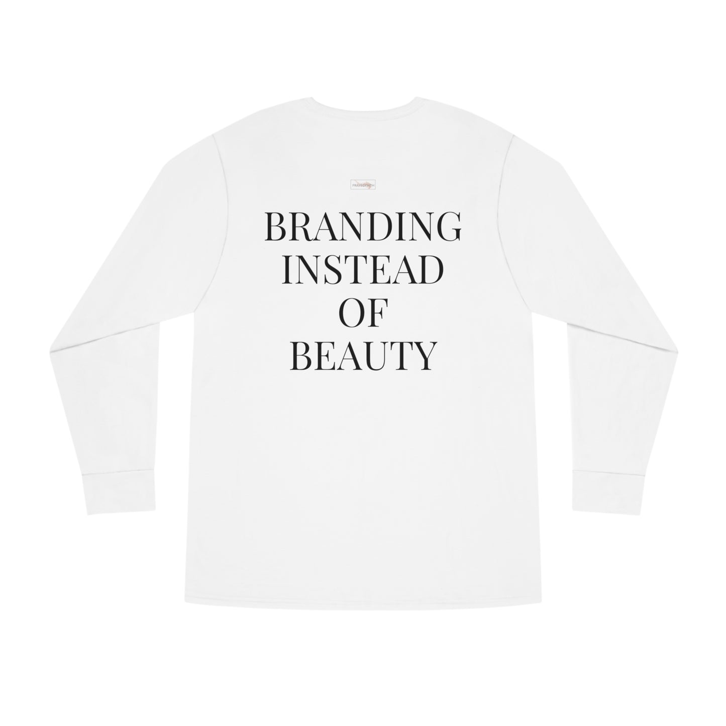 Branded Back Premium Long Sleeve Tee