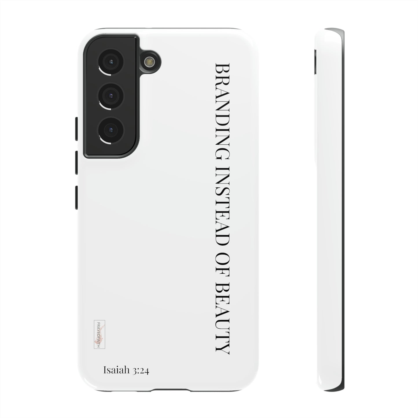 Tough Cases in White (iphone/galaxy devices)