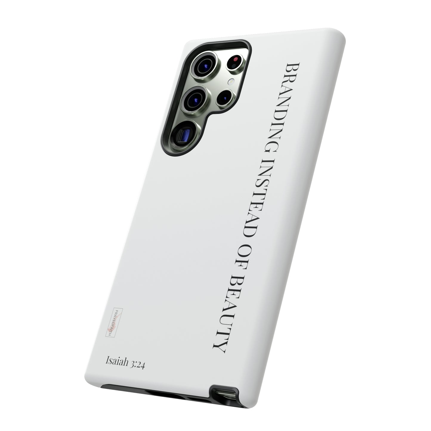 Tough Cases in White (iphone/galaxy devices)