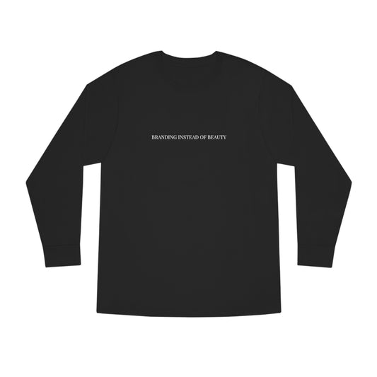 Branded Front Premium Long Sleeve Tee