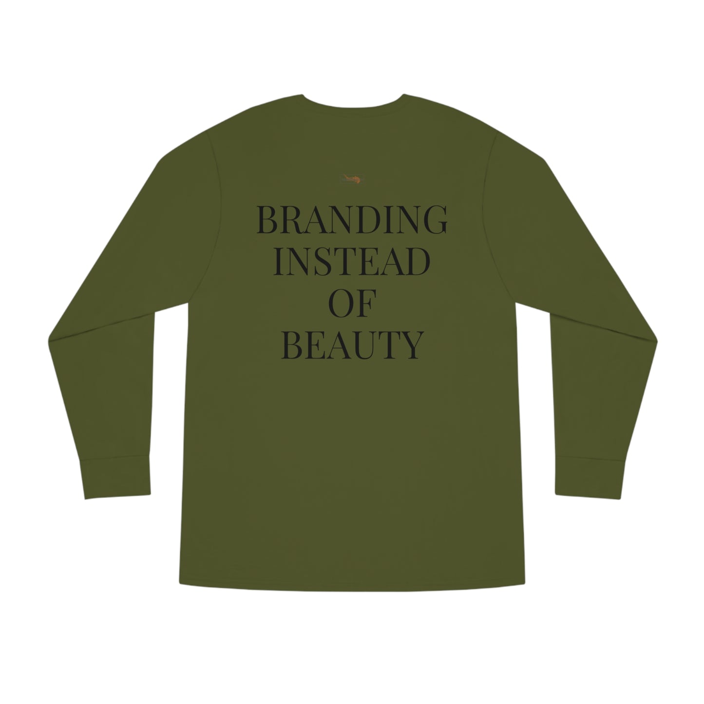 Branded Back Premium Long Sleeve Tee