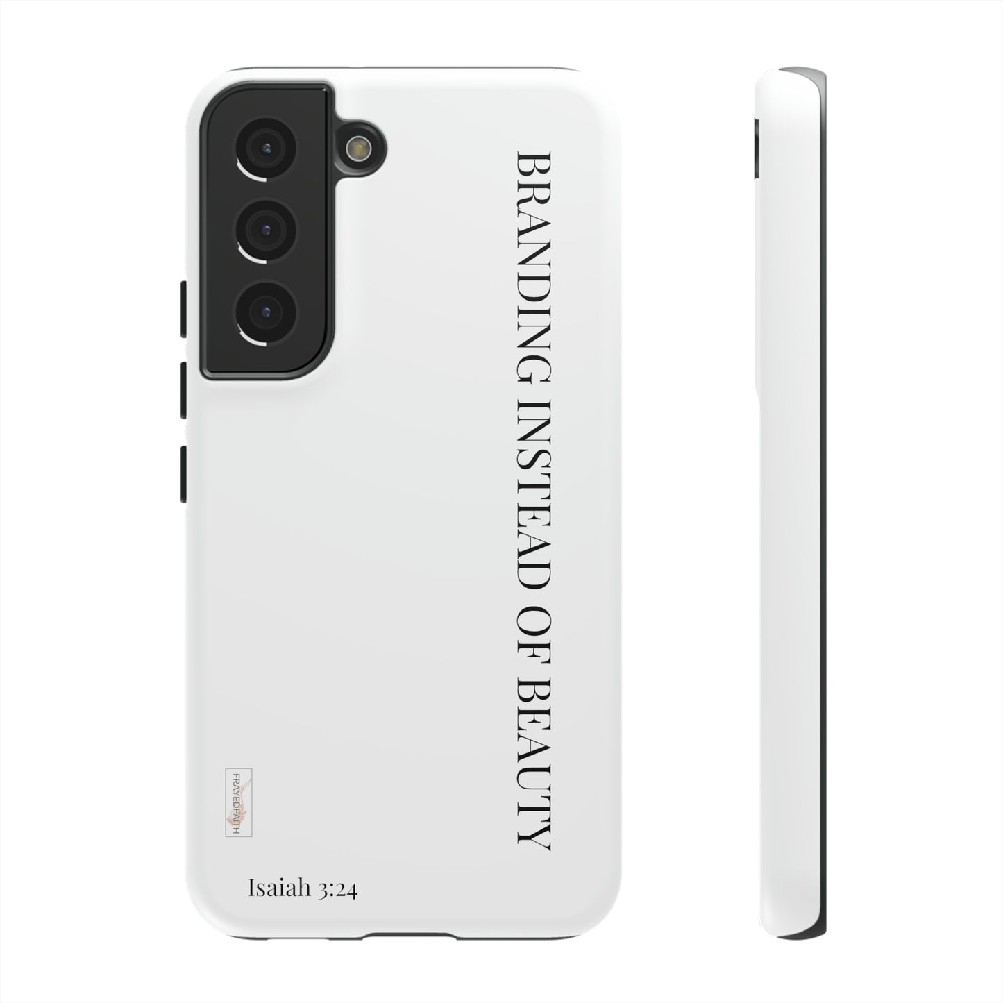 Tough Cases in White (iphone/galaxy devices)