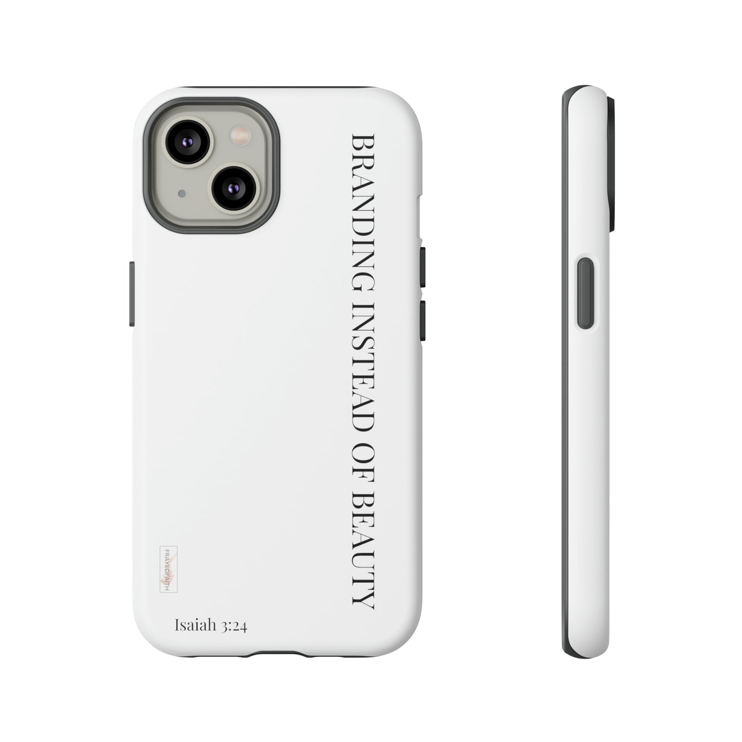 Tough Cases in White (iphone/galaxy devices)