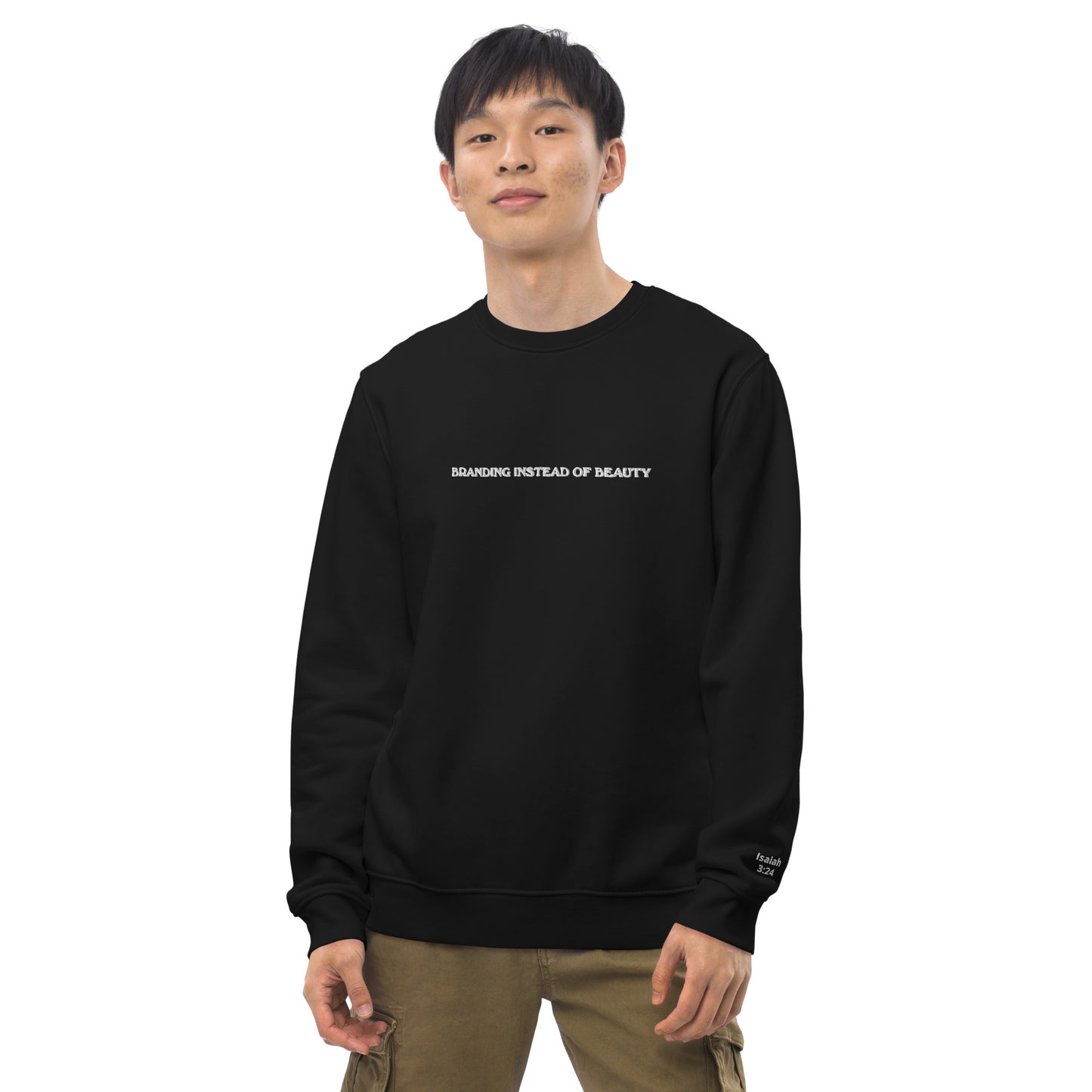 Premium Embroidered Eco Sweatshirt