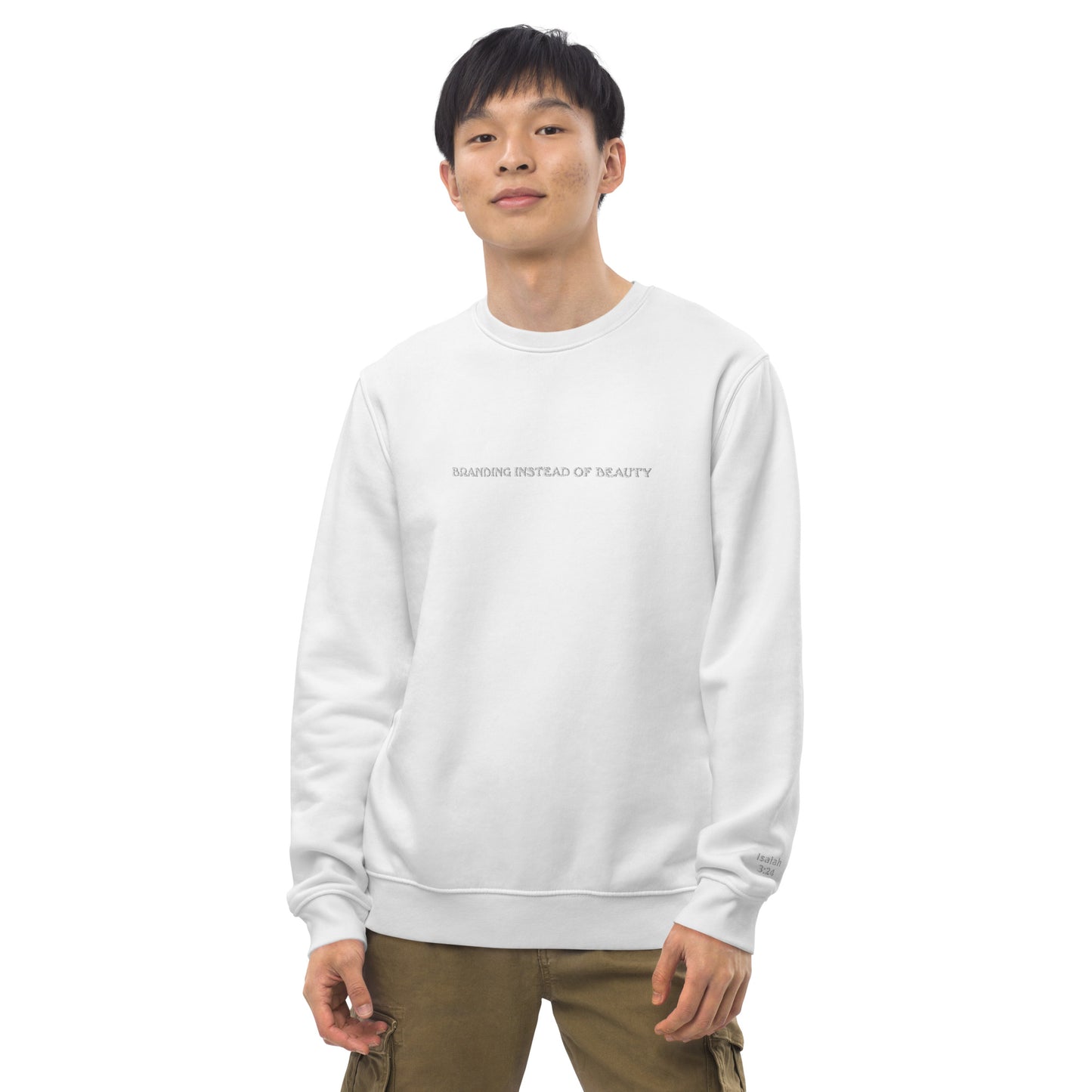 Premium Embroidered Eco Sweatshirt