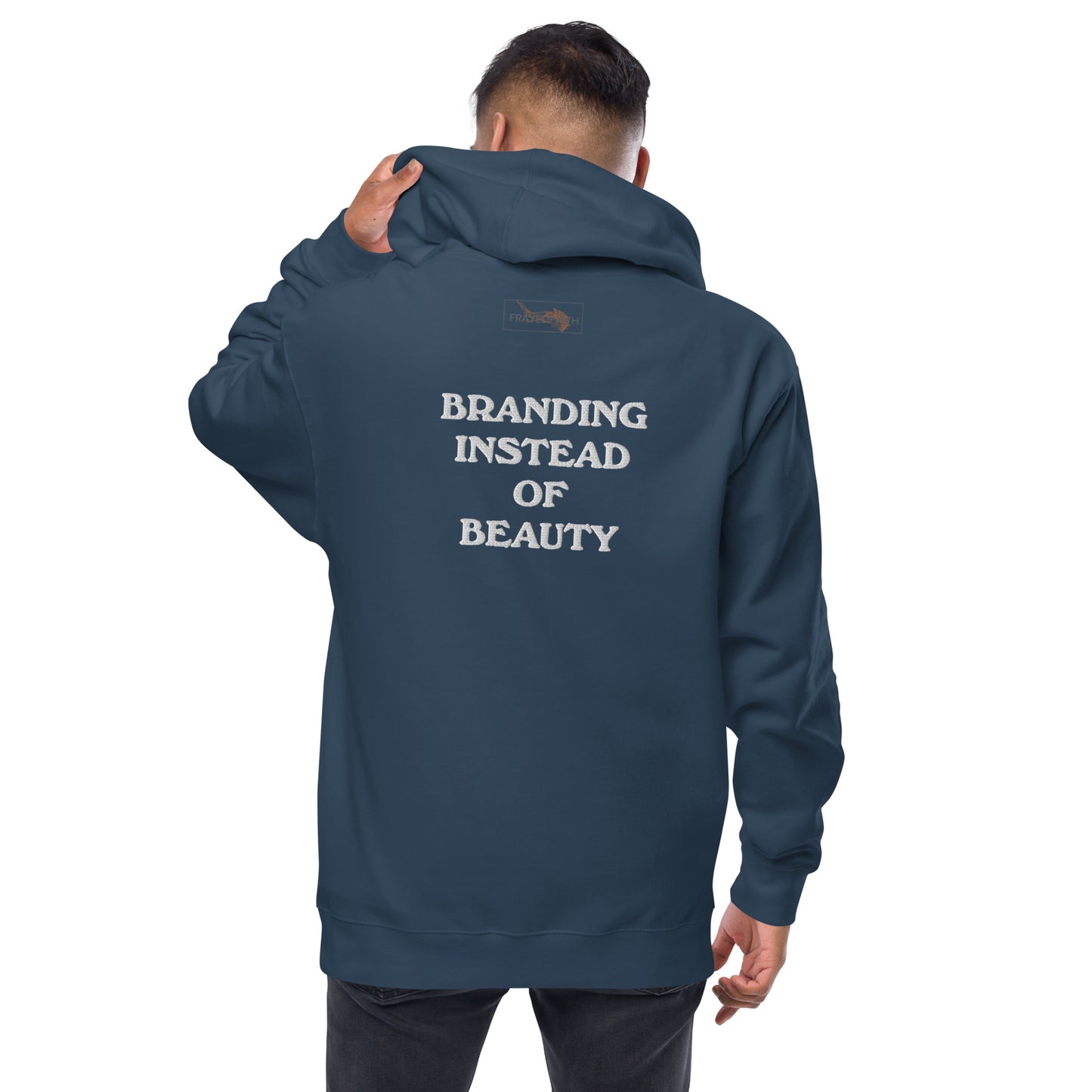 Premium Embroidered Fleece Zip-Up Hoodie