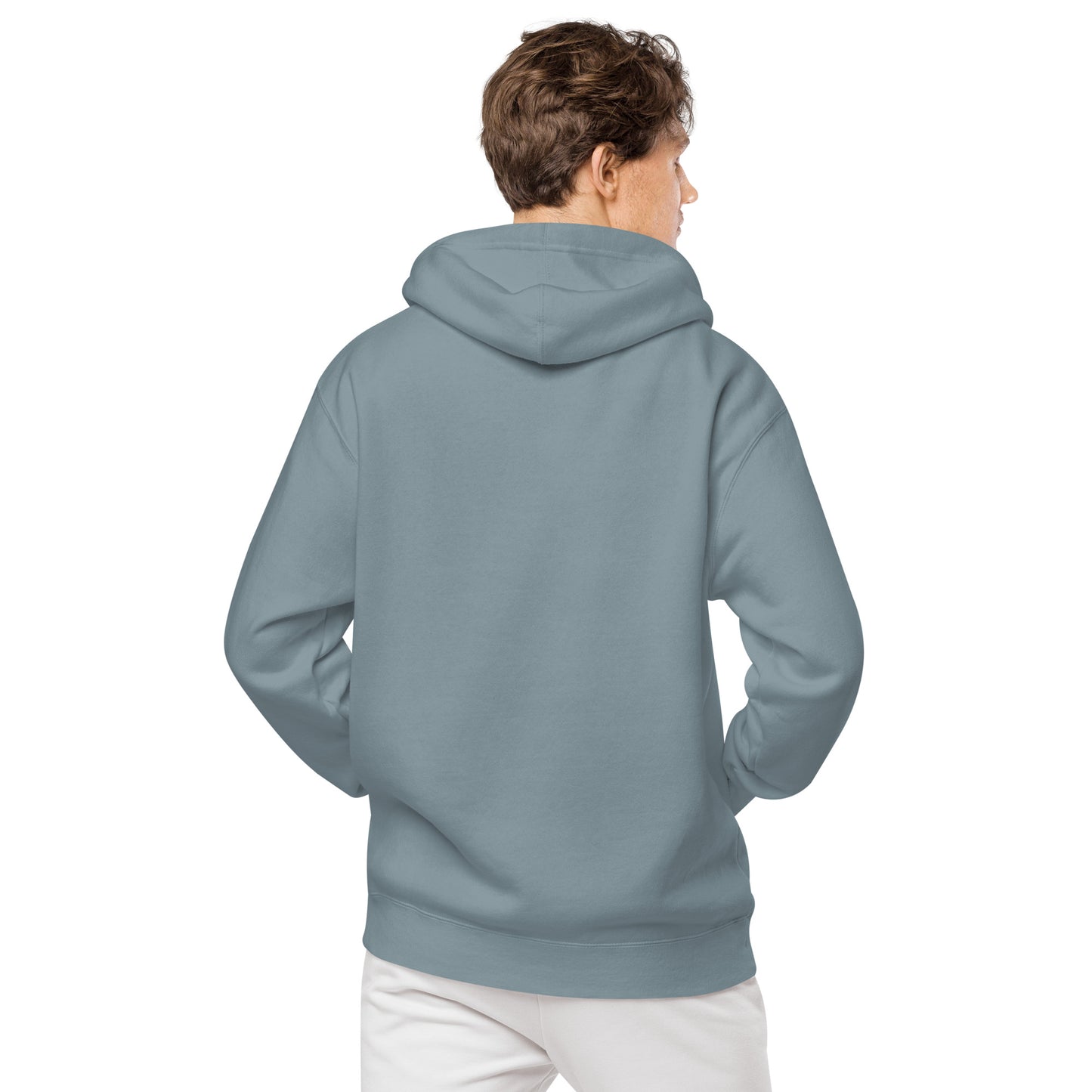 Premium Embroidered Pigment-Dyed Hoodie