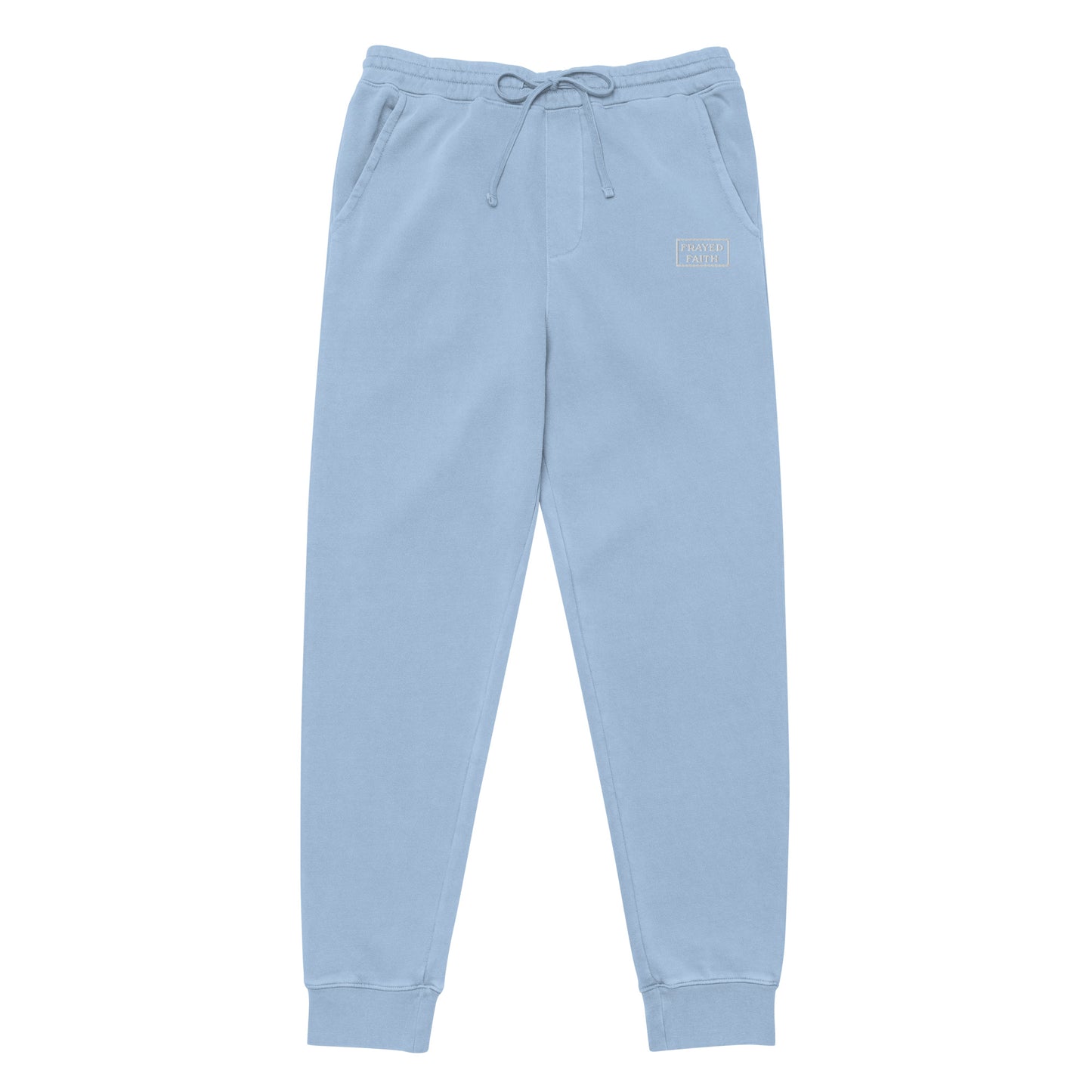 Premium Embroidered Pigment-Dyed Sweatpants