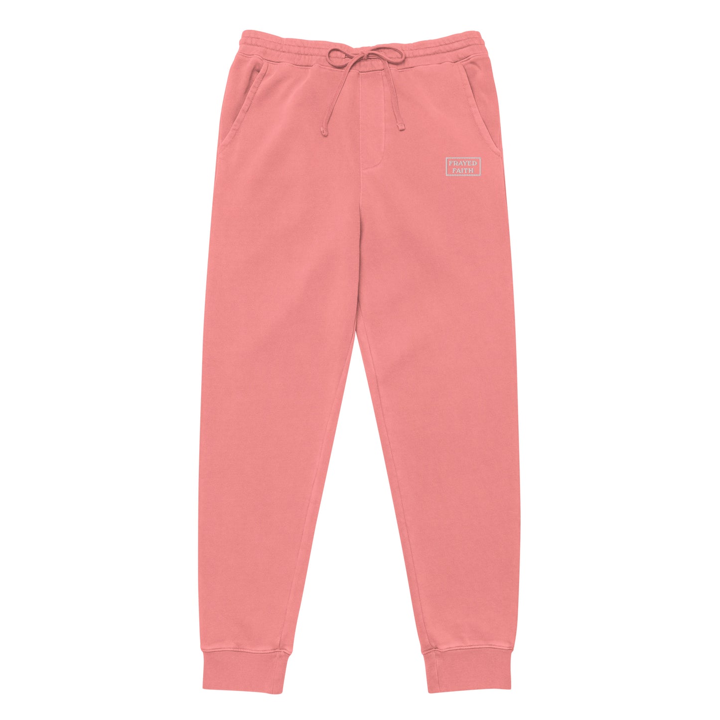 Premium Embroidered Pigment-Dyed Sweatpants