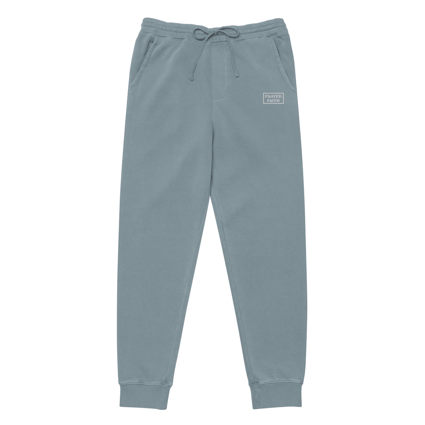 Premium Embroidered Pigment-Dyed Sweatpants